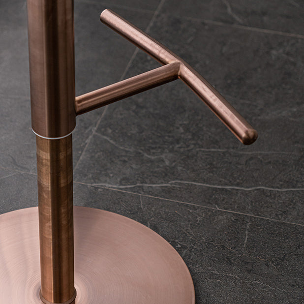 Armless Counter Height Stools with Footrest Modern Counter Stool