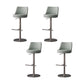 Armless Counter Height Stools with Footrest Modern Counter Stool