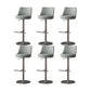 Armless Counter Height Stools with Footrest Modern Counter Stool