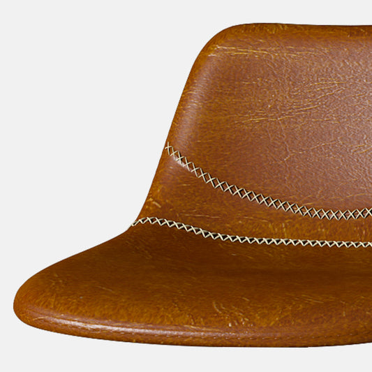 Sgabello da bar senza braccio girevole regolabile contemporaneo con base di metallo