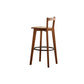 Tabouret de bar intérieur bas arrière tabouret de bar contemporain avec repose-pieds