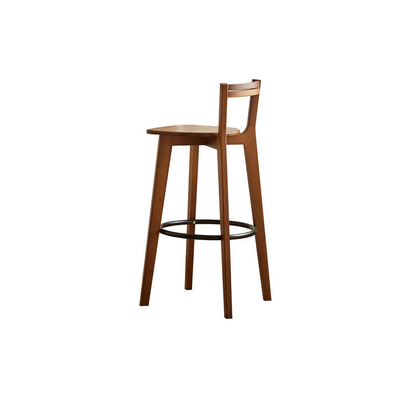 Tabouret de bar intérieur bas arrière tabouret de bar contemporain avec repose-pieds