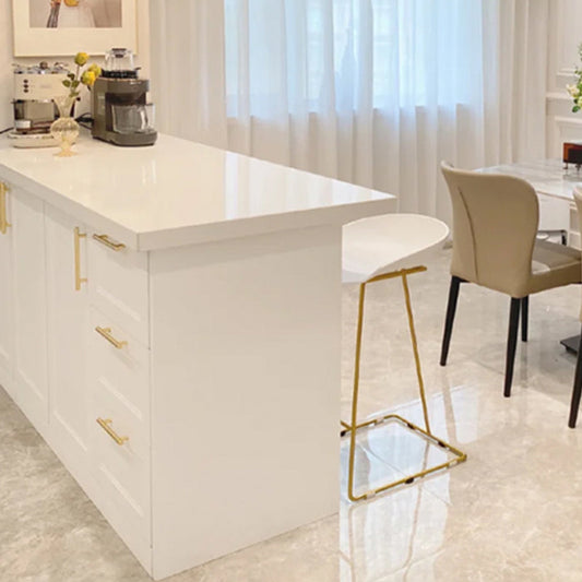 White Pine Wood Bar Rechthoek Pubtafel voor woonkamer