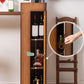 Bamboo Bar Table Folding Dining Table for Kitchen Living Room Clearhalo 'Bar Furniture' 'Bar Tables' 'bar_tables' 'furn' 'furn_bar_tables' 'Furniture' 'Kitchen & Dining Furniture' 7573729