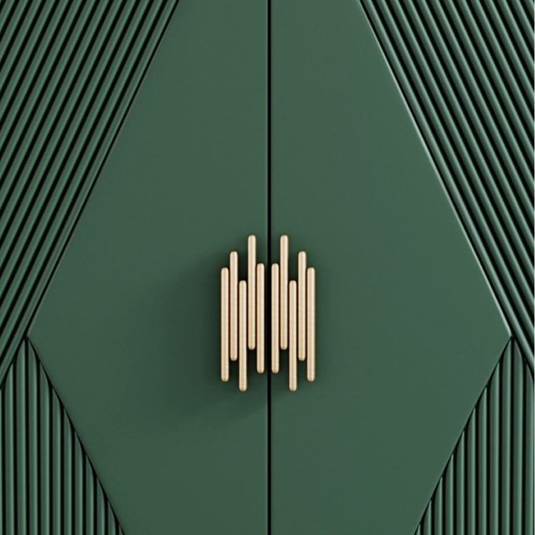 Tavolo a buffet in marmo a buffet glam con porte per sala da pranzo