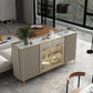 Scheda laterale Glam Sideboard ABBIETTRO COMPLETO con cassetti per soggiorno