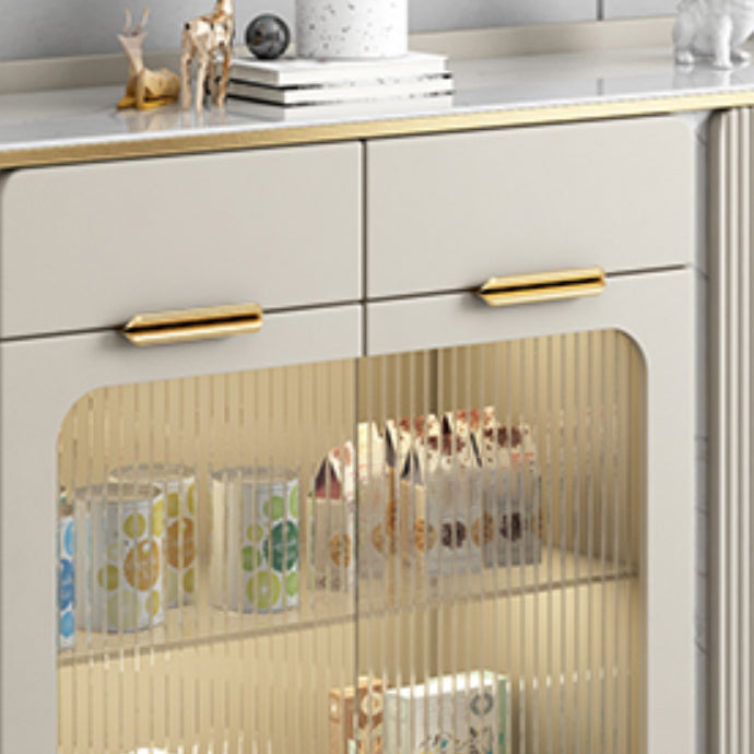 Scheda laterale Glam Sideboard ABBIETTRO COMPLETO con cassetti per soggiorno