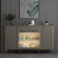 Scheda laterale Glam Sideboard ABBIETTRO COMPLETO con cassetti per soggiorno