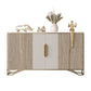 Tavolo da tavolo da tavolo a buffet glam tavolo da sideboard con porte per soggiorno