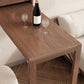 Bartisch aus massivem Holz, klappbarer Esstisch für Küche und Wohnzimmer