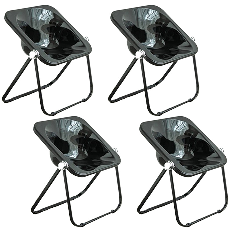 Vouwen Acryl-eetstoel stoel metalen frame binnenstoel binnen de outdoor