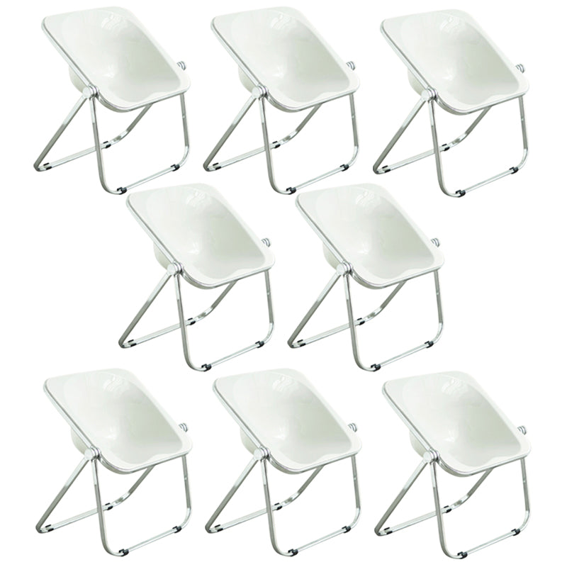 Vouwen Acryl-eetstoel stoel metalen frame binnenstoel binnen de outdoor