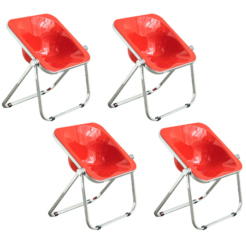 Vouwen Acryl-eetstoel stoel metalen frame binnenstoel binnen de outdoor