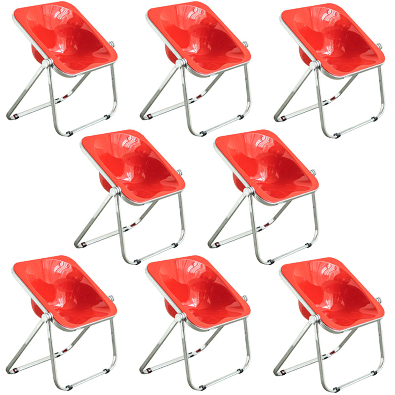 Vouwen Acryl-eetstoel stoel metalen frame binnenstoel binnen de outdoor