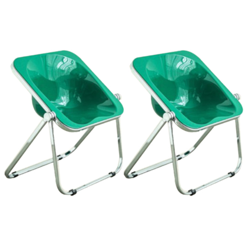 Vouwen Acryl-eetstoel stoel metalen frame binnenstoel binnen de outdoor