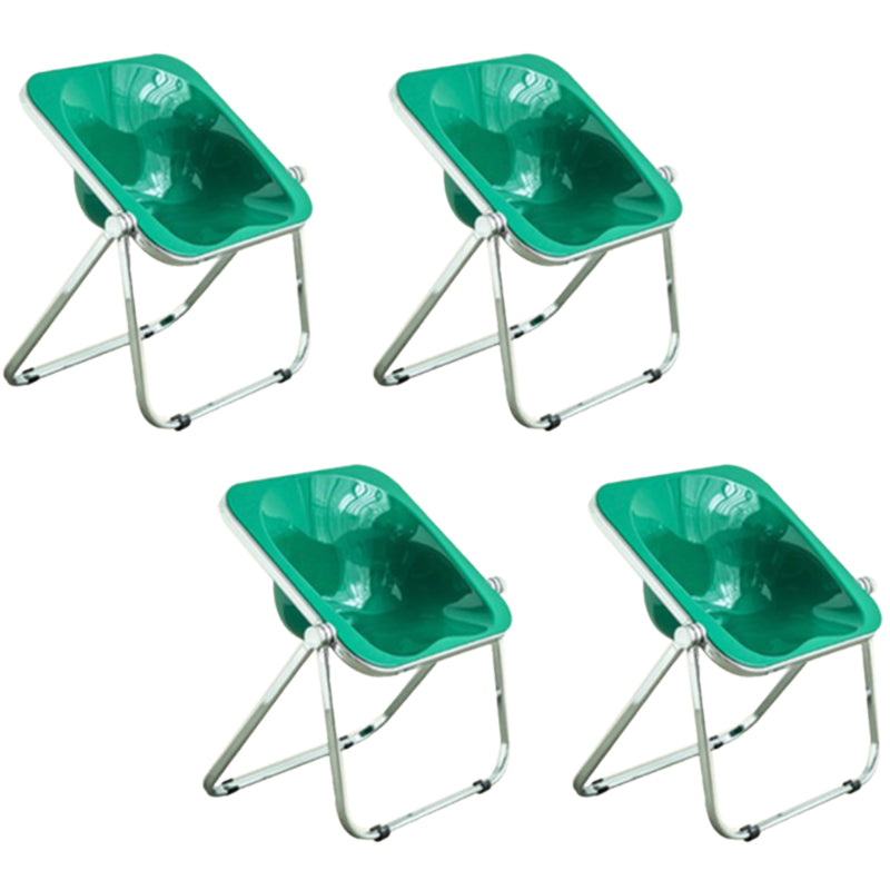 Vouwen Acryl-eetstoel stoel metalen frame binnenstoel binnen de outdoor