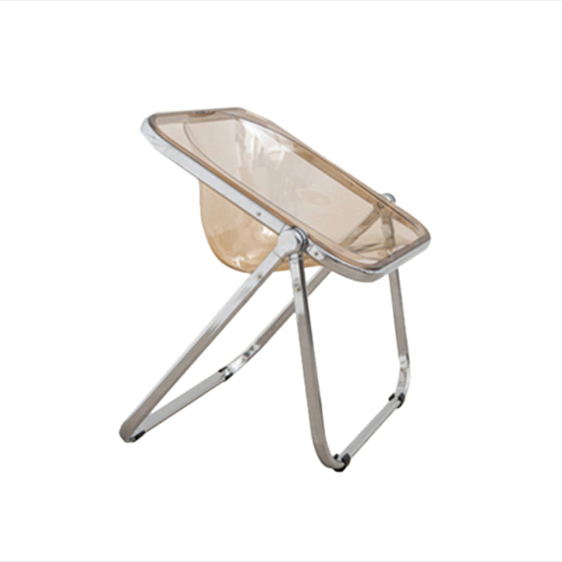 Vouwen Acryl-eetstoel stoel metalen frame binnenstoel binnen de outdoor