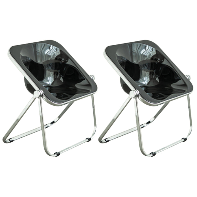 Vouwen Acryl-eetstoel stoel metalen frame binnenstoel binnen de outdoor