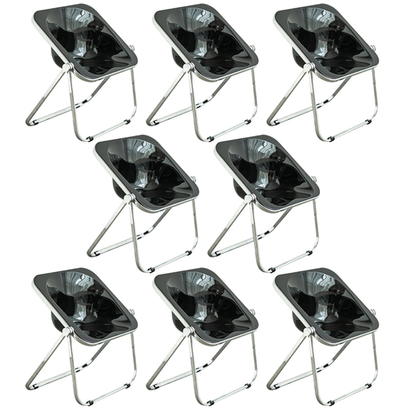 Vouwen Acryl-eetstoel stoel metalen frame binnenstoel binnen de outdoor