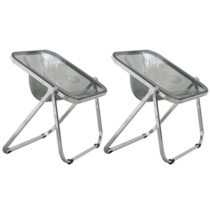 Vouwen Acryl-eetstoel stoel metalen frame binnenstoel binnen de outdoor