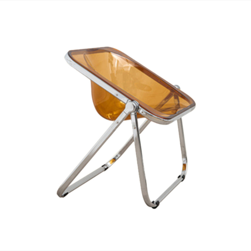 Vouwen Acryl-eetstoel stoel metalen frame binnenstoel binnen de outdoor