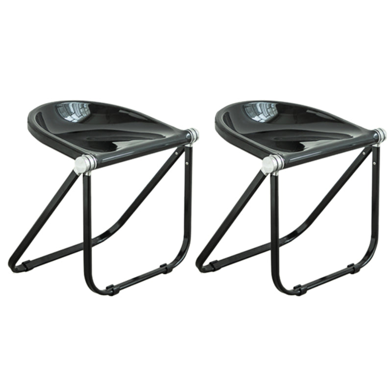 Vouwen Acryl-eetstoel stoel metalen frame binnenstoel binnen de outdoor