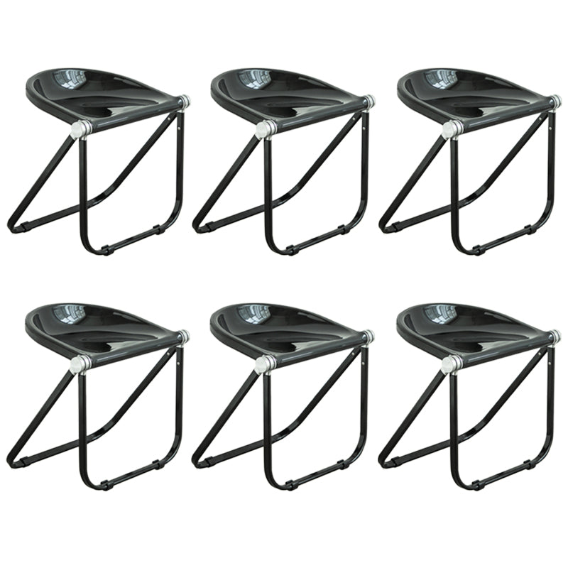 Vouwen Acryl-eetstoel stoel metalen frame binnenstoel binnen de outdoor