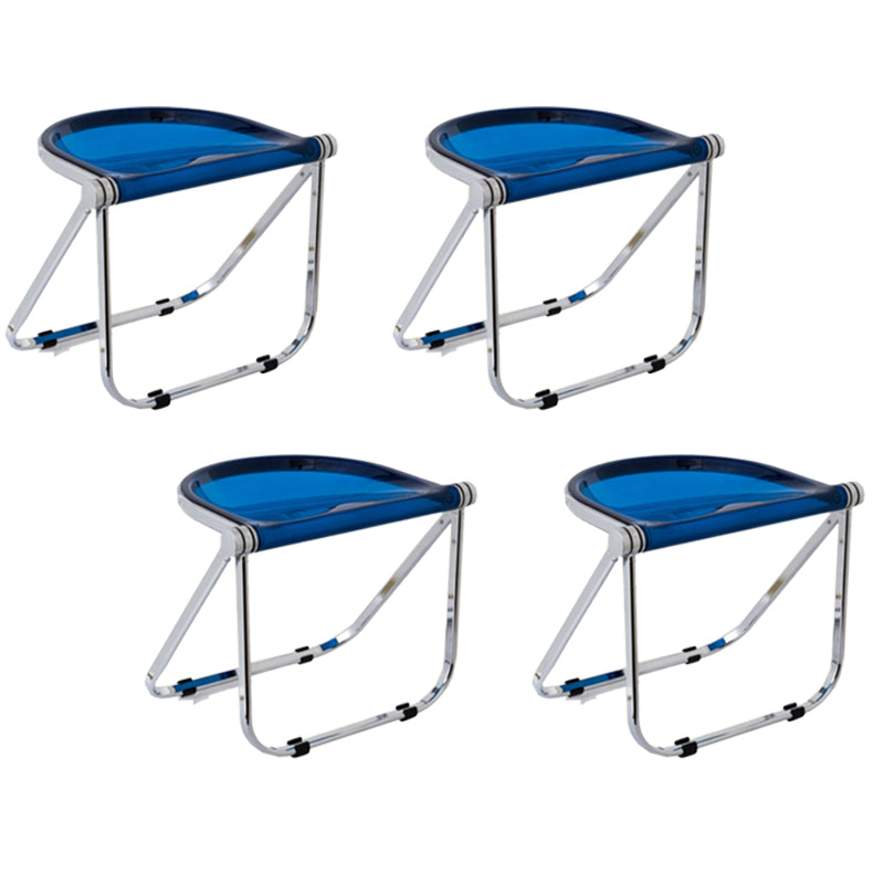 Vouwen Acryl-eetstoel stoel metalen frame binnenstoel binnen de outdoor