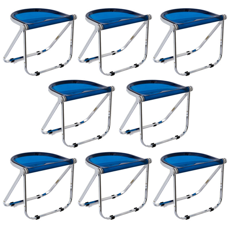 Vouwen Acryl-eetstoel stoel metalen frame binnenstoel binnen de outdoor