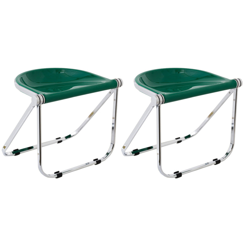 Vouwen Acryl-eetstoel stoel metalen frame binnenstoel binnen de outdoor