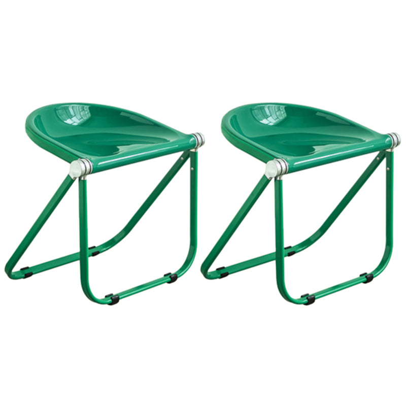 Vouwen Acryl-eetstoel stoel metalen frame binnenstoel binnen de outdoor