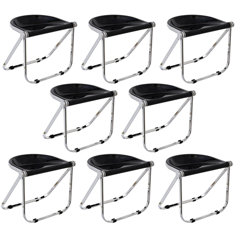 Vouwen Acryl-eetstoel stoel metalen frame binnenstoel binnen de outdoor