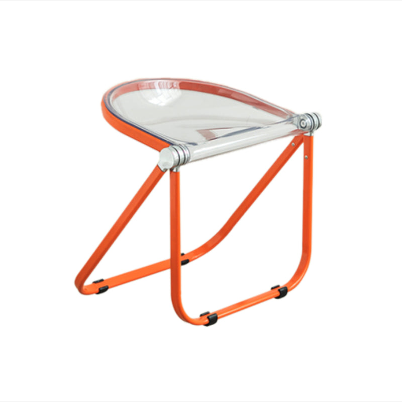 Vouwen Acryl-eetstoel stoel metalen frame binnenstoel binnen de outdoor