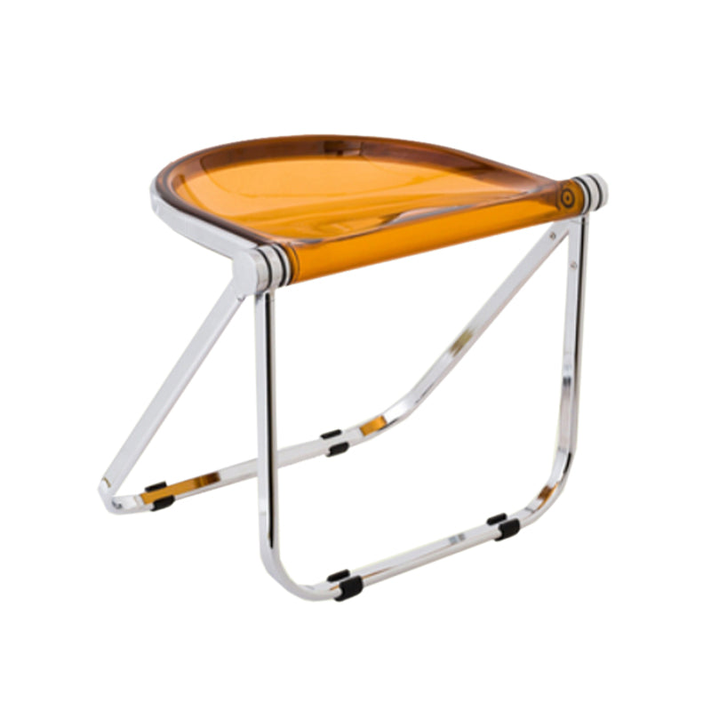 Vouwen Acryl-eetstoel stoel metalen frame binnenstoel binnen de outdoor