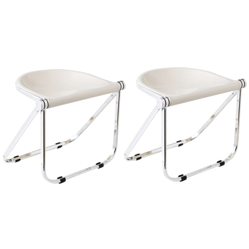 Vouwen Acryl-eetstoel stoel metalen frame binnenstoel binnen de outdoor