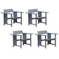 Modern Arm Chair Solid Wood Open Back Guest Chair for Dining Room