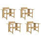 Modern Arm Chair Solid Wood Open Back Guest Chair for Dining Room