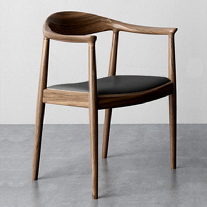 Zeitgenössischer Stil Armstuhl Holz offener Esstühle für Küche