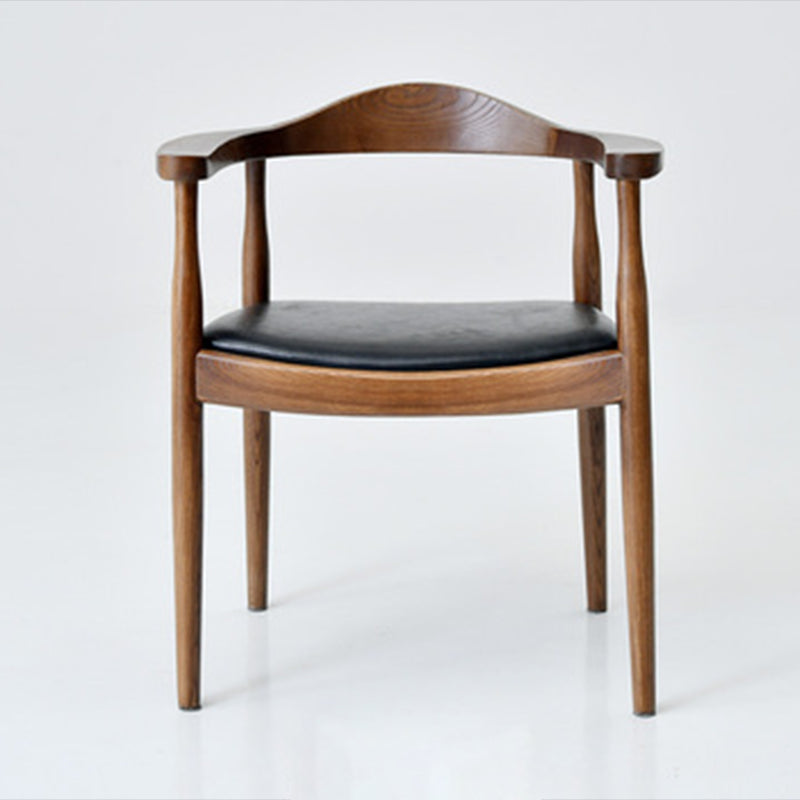 Zeitgenössischer Stil Armstuhl Holz offener Esstühle für Küche