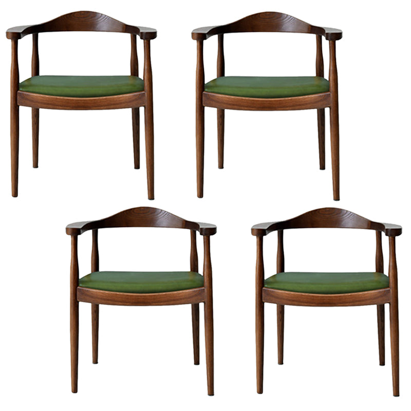 Zeitgenössischer Stil Armstuhl Holz offener Esstühle für Küche