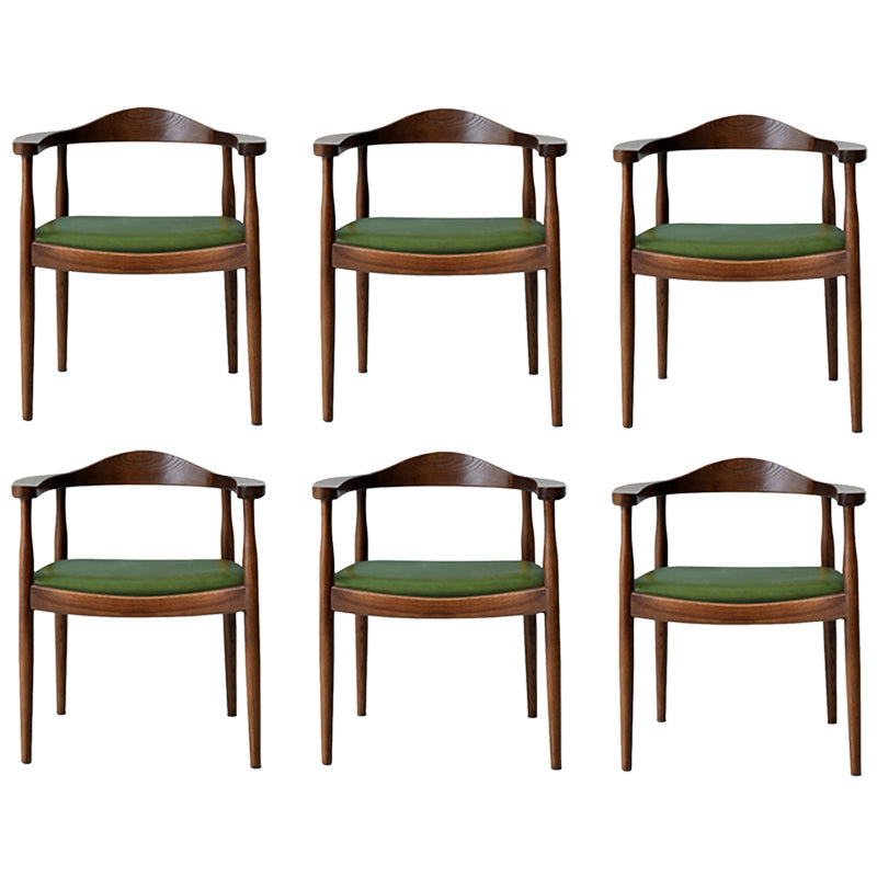 Zeitgenössischer Stil Armstuhl Holz offener Esstühle für Küche