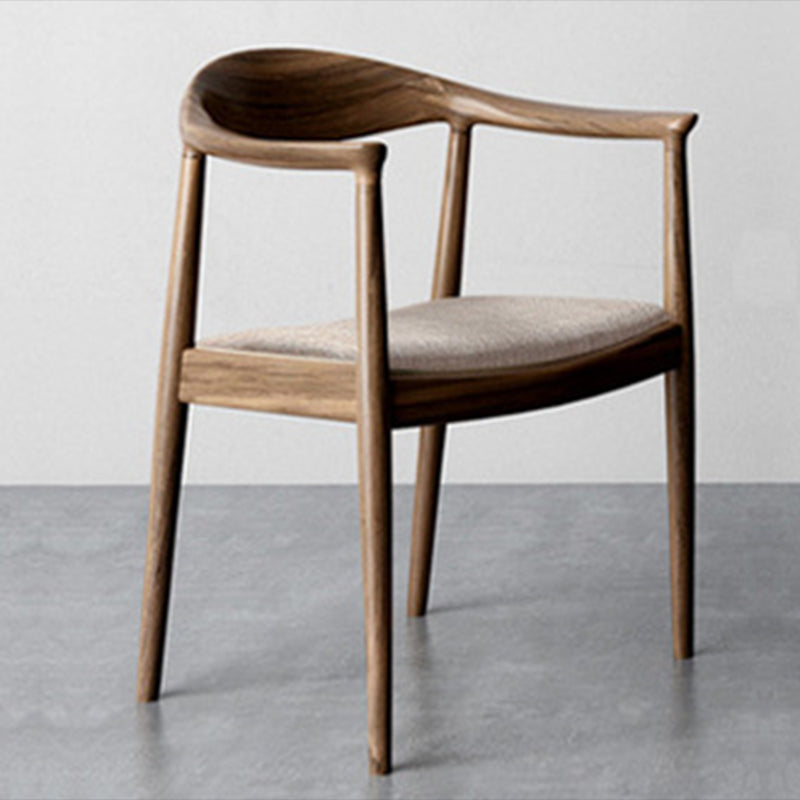 Zeitgenössischer Stil Armstuhl Holz offener Esstühle für Küche