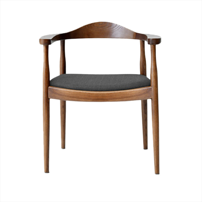 Zeitgenössischer Stil Armstuhl Holz offener Esstühle für Küche