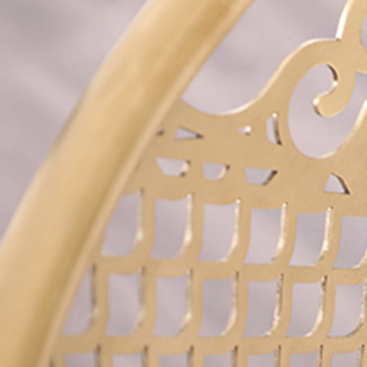 Silla de invitado de ala tapizada a la silla de brazo simple y moderno para el comedor