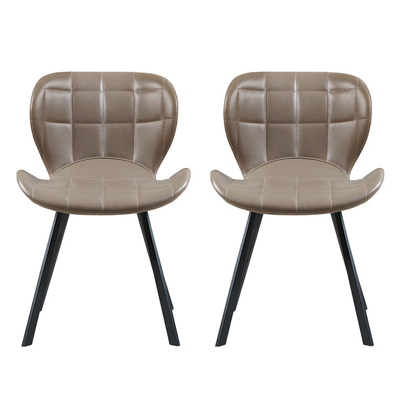 Modern Style Side Chair Leather Dining Chair for Dining Room