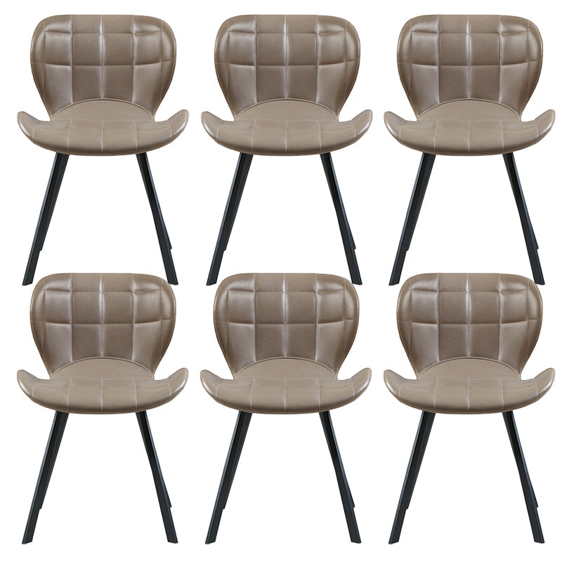 Modern Style Side Chair Leather Dining Chair for Dining Room