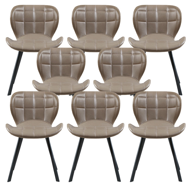 Modern Style Side Chair Leather Dining Chair for Dining Room