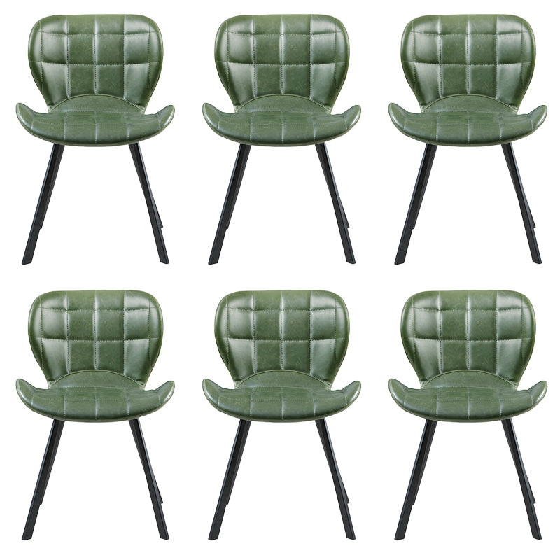 Modern Style Side Chair Leather Dining Chair for Dining Room