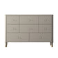 Contemporary Horizontal Double Dresser Storage Dresser with Drawers for Home Clearhalo 'Bedroom Furniture' 'Dressers & Chests' 'dressers_chests' 'furn' 'furn_dressers_chests' 'Furniture' 7579995