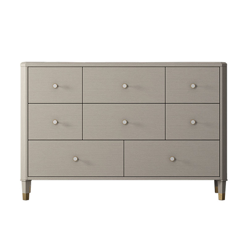 Contemporary Horizontal Double Dresser Storage Dresser with Drawers for Home Clearhalo 'Bedroom Furniture' 'Dressers & Chests' 'dressers_chests' 'furn' 'furn_dressers_chests' 'Furniture' 7579995